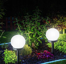 Садові світильники на сонячній батареї LED 6 шт., фото 6