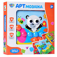 Детская мозаика 808-10 с крупными деталями, World-of-Toys