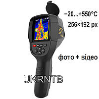 Проф тепловизор -20...+550 °C (256×192 px) для энергоаудита / Строительный / фото + видео