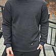 Чоловічий повсякденний костюм Stout графіт / Утеплений чоловічий костюм Cвітшот + штани, фото 2