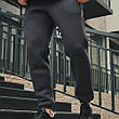 Чоловічий повсякденний костюм Stout графіт / Утеплений чоловічий костюм Cвітшот + штани, фото 3