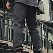 Чоловічий повсякденний костюм Stout графіт / Утеплений чоловічий костюм Cвітшот + штани, фото 4