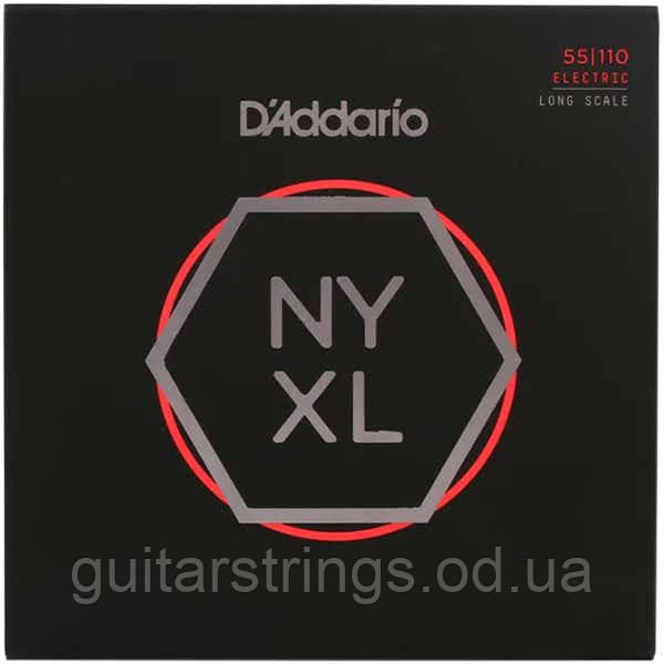 Струны D'Addario NYXL55110 Nickel Wound NY Steel Core Heavy 55-110