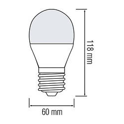 Лампа E27 Premier-12-6400 A60 LED 12W 6400K 001-006-0012 Horoz Electric Туреччина