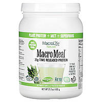 Macrolife Naturals, MacroMeal, Ultimate Protein Powder, Vanilla, 21.7 oz (615 g)