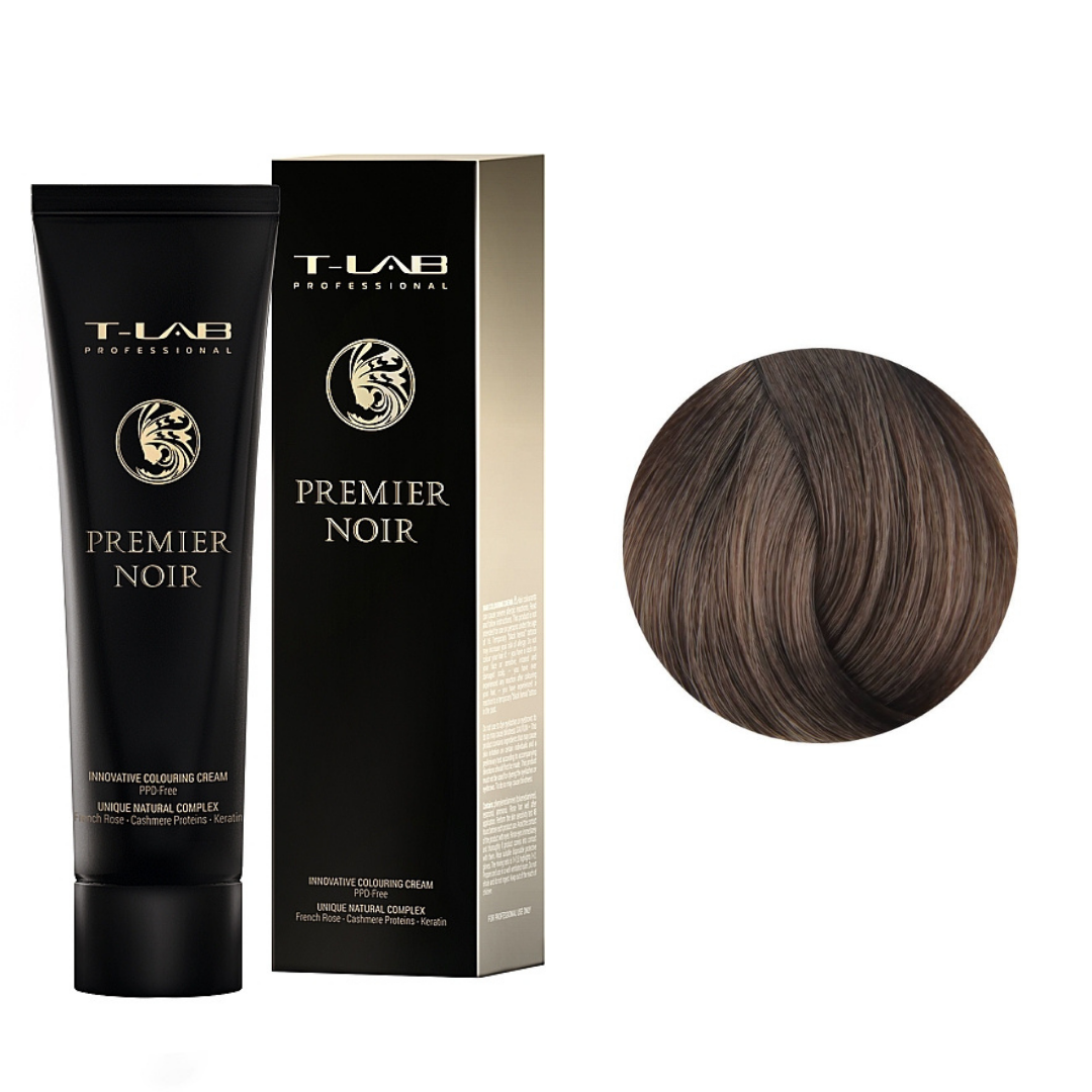 Крем-фарба для волосся T-Lab Professional Premier Noir №5.00 Deep natural light brown hair 100 мл, фото 1