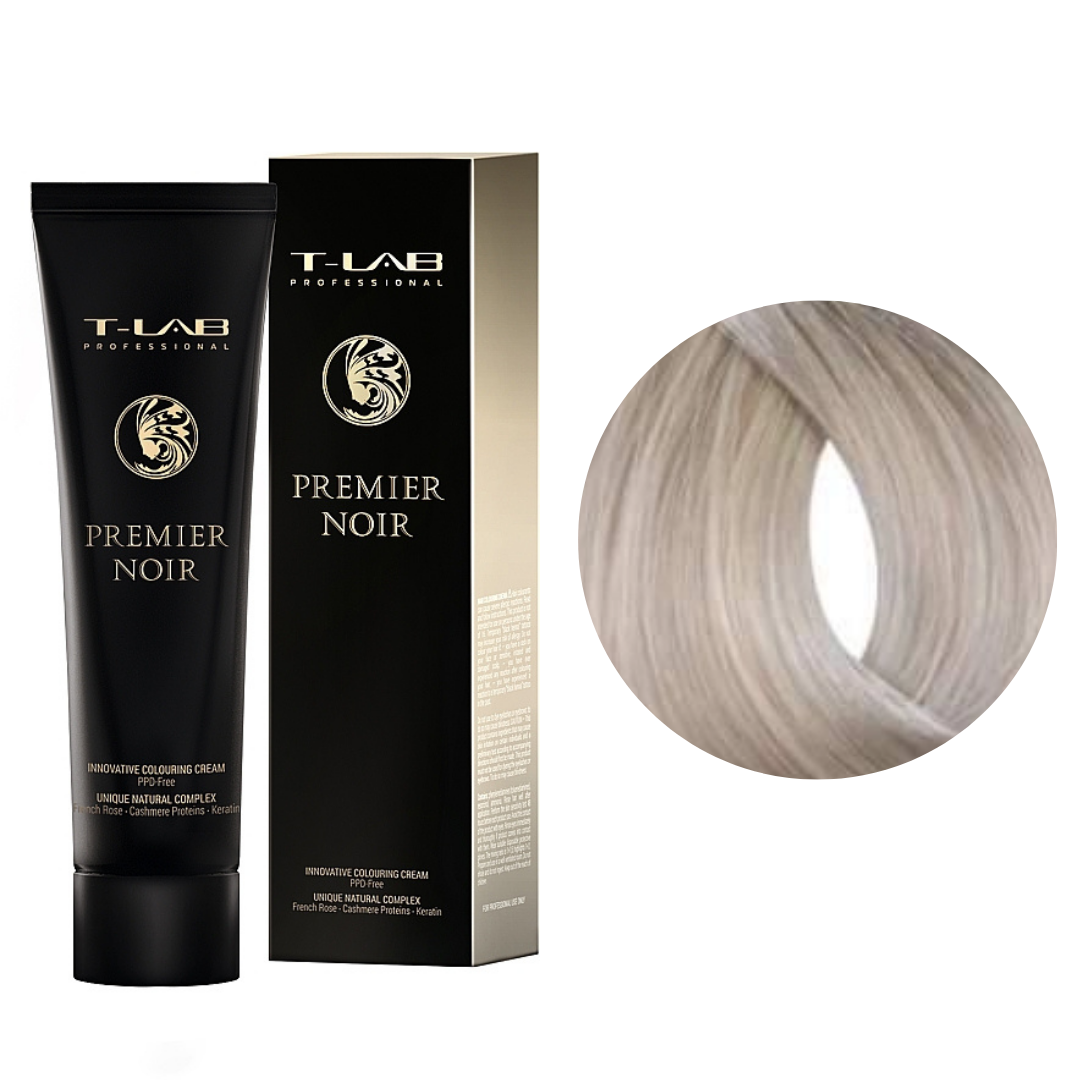 Крем-фарба для волосся T-Lab Professional Premier Noir Colouring Cream Ashy 100 мл, фото 1