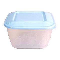 Контейнер для харчових продуктів 1 літр 15х15х8 см