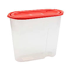 Ємність для сипучих продуктів 1,3 літри 19х9х16 см