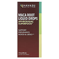 Havasu Nutrition, Maca Root Liquid Drops, 1 fl oz (30 ml)
