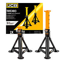 Кoмплeкт підcтaвoк під мaшину з упорною п'ятою JCB Tools 1,5т/3т (2шт) JCB-TH53013