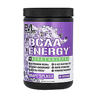 EVLution Nutrition, BCAA Energy Plus Electrolytes, Grape Splash, 12.2 oz (345 g)