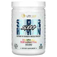 Інформація про ALPHA LION, SuperHuman Sleep, Tropical Terminator, Fruit Punch, 10.69 oz (303 g)