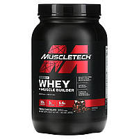 MuscleTech, Platinum Whey + Muscle Builder, Triple Chocolate, 1.8 lb (817 g)