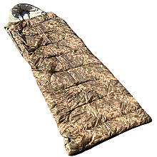Спальний мішок - ковдра, весна / літо / осінь "Турист", камуфльований, Україна.
