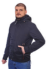 Куртка чоловіча демісезонна Gentleman Forest 24-G6522 темно-синя, фото 4