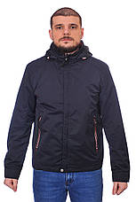 Куртка чоловіча демісезонна Gentleman Forest 24-G6522 темно-синя, фото 3