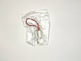 Червоний кабель брелок Micro USB для зарядки телефону і передачі файлів, фото 8