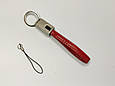 Червоний кабель брелок Micro USB для зарядки телефону і передачі файлів, фото 7