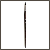 Синтетика круглая Raphaël Textura №10 длинная ручка Франция Кисть художественная синтетика круглая