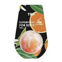 Бомбочка-гейзер для ванны Апельсин Tink Superfood For Body Orange Bath Bomb, 200 г