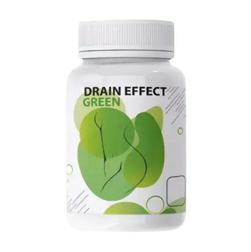 Drain Effect Green (Дрейн Ефект Грін) — капсули для схуднення, фото 1