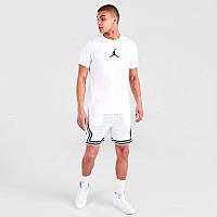 Белые шорты Джордан Jordan DRI-FIT Баскетбольные спортивные