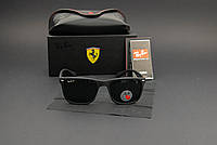 Сонцезахисні окуляри RAY BAN Ferrari поляризаційні UV400 (арт. 8372P) чорні матові