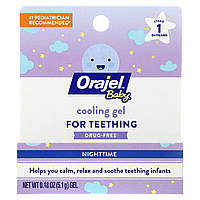 Orajel, Baby, Cooling Gel For Teething, Nighttime, 0+Years, 0.18 oz (5.1 g)