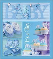 Фотоальбом EVG 20sheet Baby collage Blue w box (UA) (6239793) LP, код: 1862435