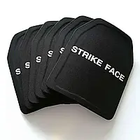 Легкие бронепластины из керамики Strike Face: 6 класс ДСТУ, Пара 2 шт, Сертифицированные, для бронеплиты керам