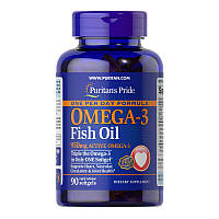 Омега 3 рыбий жир Puritan's Pride Omega-3 Fish Oil 1400 mg One Per Day (90 капс)