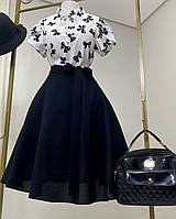 Базовая женская юбка миди на запах (черная, розовая, бежевая, оливковая)