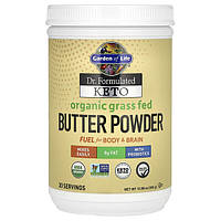 Інформація про Garden of Life, Dr. Formulated Keto, Organic Grass Fed Butter Powder (300 g)