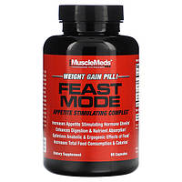 Інформація про MuscleMeds, Feast Mode, комплекс для стимуляции аппетита, 90 капсул