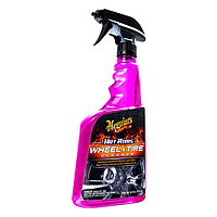 Очиститель для дисков и шин Meguiar's G9524 Hot Rims Wheel & Tire Cleaner, 709 мл