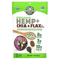 Manitoba Harvest, Organic Hemp + Chia & Flax Seed Mixture, 7 oz (198 g)