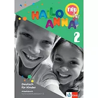 Hallo Anna 2 neu Deutsch für Kinder Arbeitsbuch mit Sticker und Bastelvorlagen