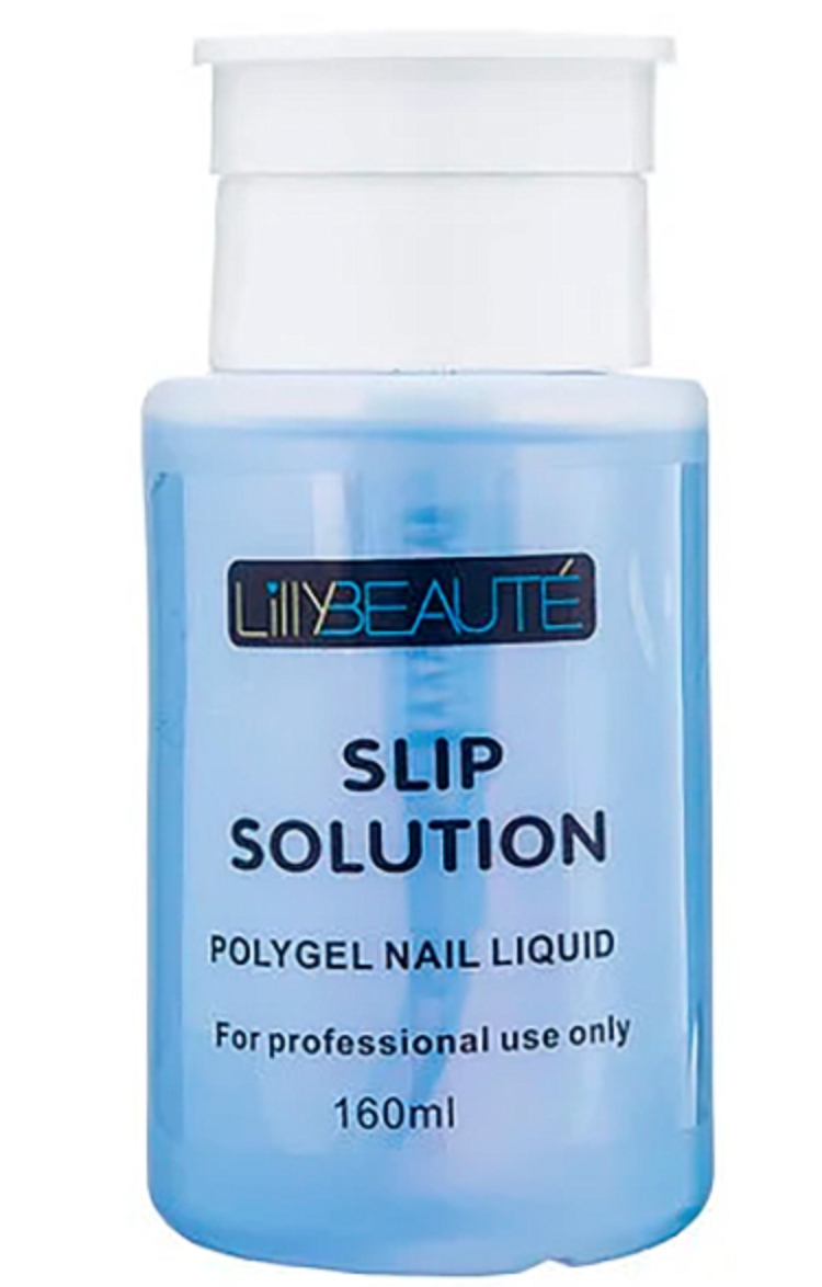 Рідина для роботи з полігелем Lilly Beaute Slip Solution 160 мл, фото 1