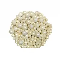 Посипка коктель із цукровою кулькою (біла) 100 грам