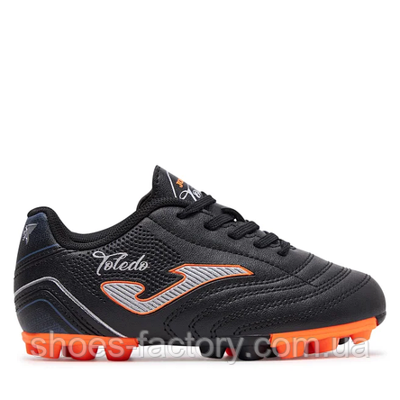 Сороконіжки (шипки) дитячі Joma Jr 2401 TOJS2401HG Black 32р., фото 1