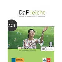 DaF leicht A2.1 Kurs- und Übungsbuch mit DVD-ROM