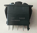 701/60002, Перемикач (кнопка) гідромолот, задні робочі ліхтарі на JCB 3CX, 4CX, фото 3