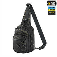 Сумка тактическая М-Тас Cross Bag Slim Elite Hex Multicam Black, Сумка для скрытого ношения оружия, военная повседневн Multicam Black