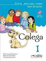 Учебник Colega 1 Libro del alumno + Libro de ejercicios + Audio CD