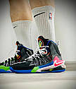 Eur36-46 Баскетбольні кросівки AIR ZOOM GT JUMP AVOCADO OWN SPACE BLACK/RACER PINK/GAME ROYAL/WHITE/GREEN, фото 7