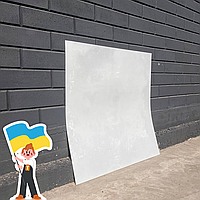 Поліетиленовий лист формувальний ПНД глянцевий білий 1580 х1620 мм