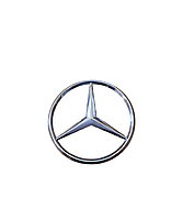 Эмблема на багажник Mercedes 85 мм на 3 направляющих УЦЕНКА!