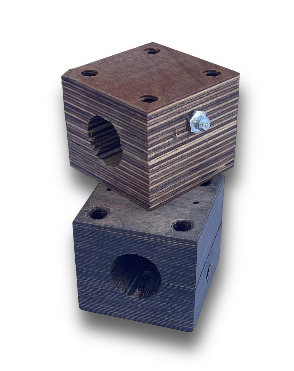 Підшипник валу скатної дошки дерев'яний текстолітовий комбайна Volvo 800 830 1110 1130, фото 1