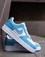 Кроссовки Nike Air Force White Blue